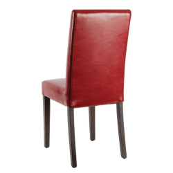 fauteuil simili cuir professionnel pour restaurateur café salon de thé