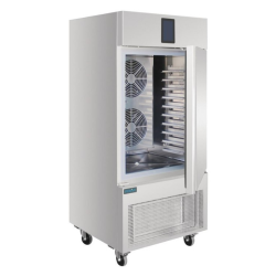 armoire de refroidissement inox sur roues monophasé pour labo prod