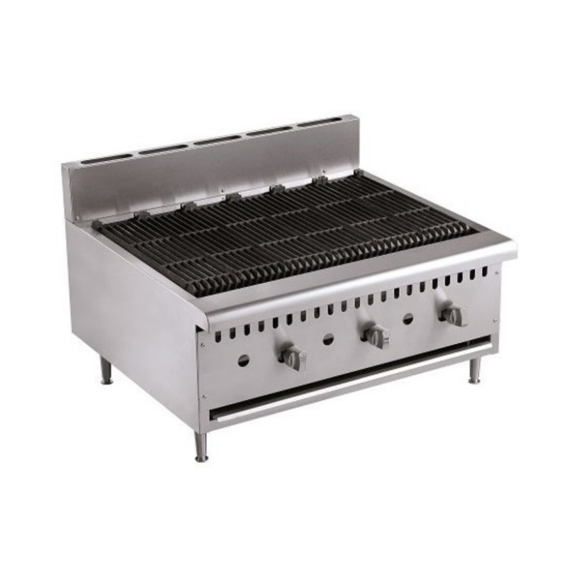 grille pierre de lave XL grillade pièce de bœuf grill gaz appareil pour grillardin