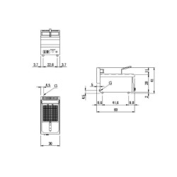 friteuse compact foodtruck appareil gaz pour contener conteneur guinguette